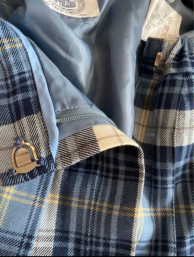 ジェイプレス　J.press チェックスカート 制服 プリーツスカート