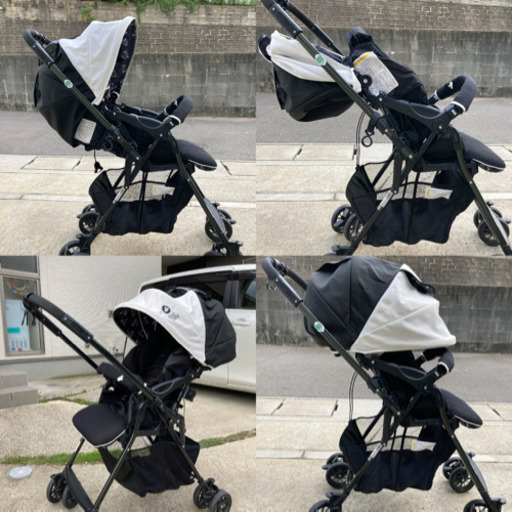 ミッキーマウス　ベビーカー　クール4キャス