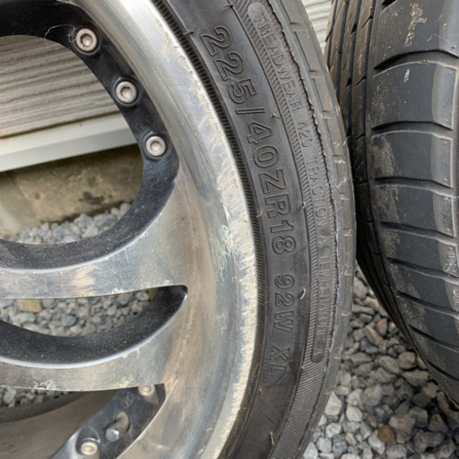 TECNO MOTOR WORKS 18インチ　7.5J  値下げ