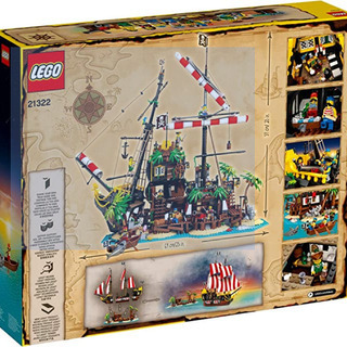 新品未使用　　レゴ(LEGO) アイデア 赤ひげ船長の海賊島 21322の画像