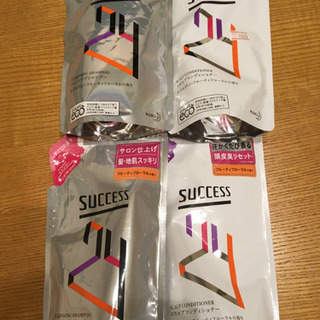 サクセス24 クレンジングシャンプー　コンディショナー　フルーテ...