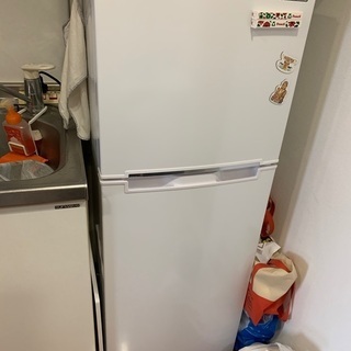 冷蔵庫 2ドア 138L 左右ドア開き冷蔵庫