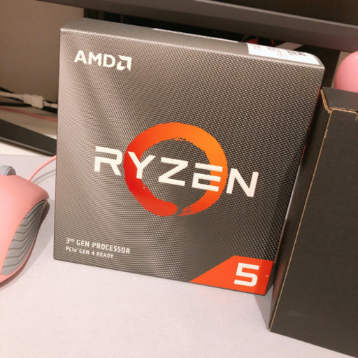 Ryzen5 3600 CPU 付属クーラー付き