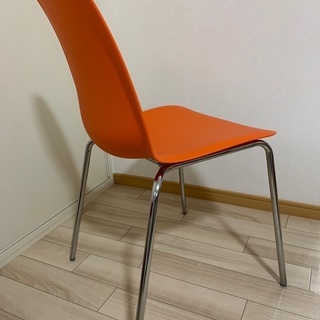 IKEA LEIFARNE レイフアルネ　シートシェル　オレンジの画像