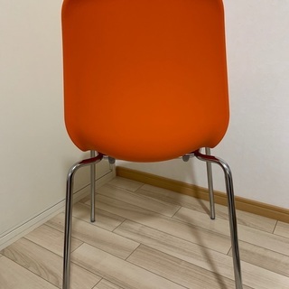 IKEA LEIFARNE レイフアルネ　シートシェル　オレンジの画像