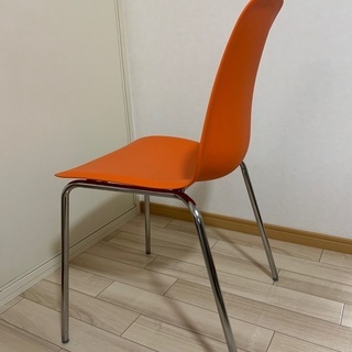 IKEA LEIFARNE レイフアルネ　シートシェル　オレンジの画像