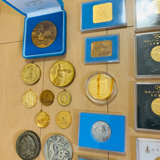 大量 36枚セット 記念メダル　 硬貨 バッチ 天皇陛下 EXPO オリンピック