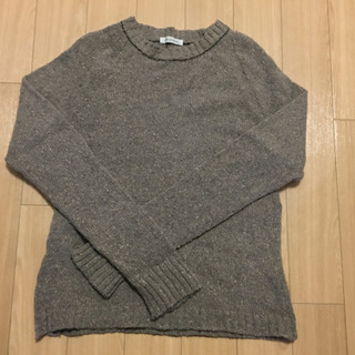 レディース 親指穴開きニットセーター