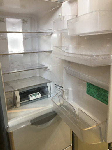 美品 2014年製 HITACHI 302L冷蔵庫 真空チルドV 省エネインバーター R-S300DMV 日立