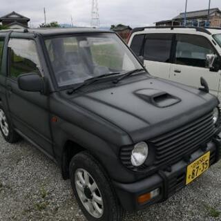 パジェロミニ　艶消しグレー　車検４年５月　再度値下げしました