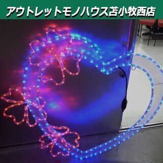 LED ガーデンモチーフライト  ハートフラワー イルミネーショ...