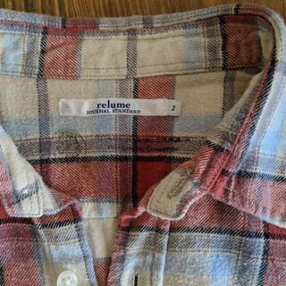 ジャーナルスタンダード　2　長袖シャツ　チェックシャツ ネルシャツの画像