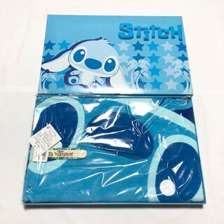 【未使用保管品】 キャラクター バスタオル スティッチ ジャビット君の画像