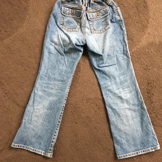 10歳　GAP ブーツカット　ジーンズ　長ズボンの画像