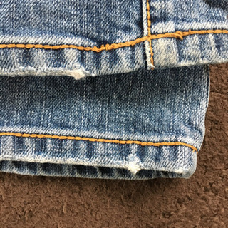 10歳　GAP ブーツカット　ジーンズ　長ズボンの画像