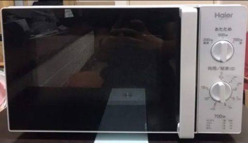 単機能電子レンジ: Haier JM-17F-50(W) 2017