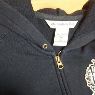 Abercrombie&Fitch  XL  七分袖パーカーの画像