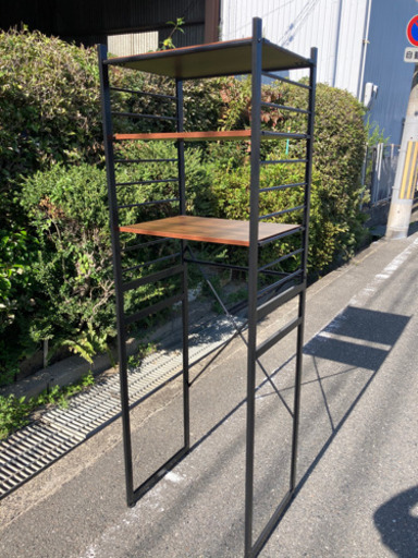キッチンラック　棚調整可能