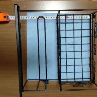 キッチン吊り戸棚用小物入れ