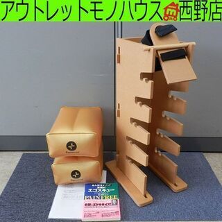 エゴスキュー タワー エクササイズ用品 健康器具 本＋クッション×2付き