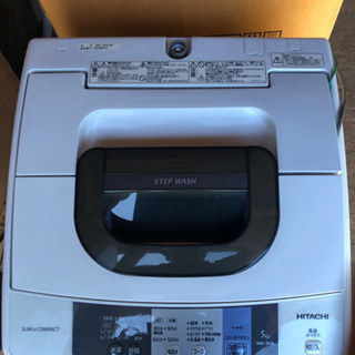 HITACHI 2016年製洗濯機　5キロ