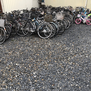 不要自転車！ 1台500円で処分致します！