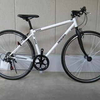 〔新品格安〕街乗り用クロスバイク（シークレットコード・６段変速・７００－２８Ｃ）