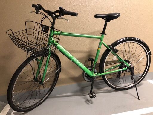 【最終値下げ！】2019年4月購入 ２～３回使用のみ 屋内保管  ASAHI シティサイクル27インチ 美品 取扱説明書　防犯登録カー