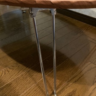 楕円折り畳み式テーブルの画像