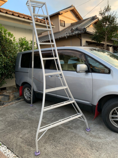 園芸脚立２.７m一回こっきり使用！