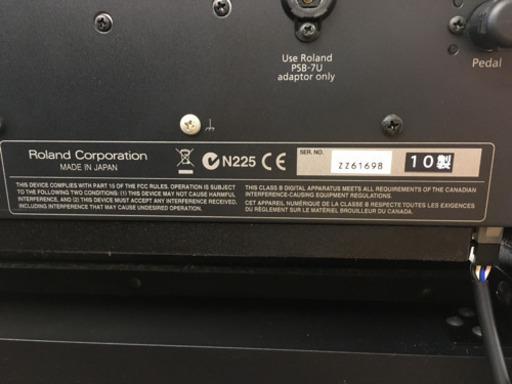 i108 ROLAND  DP 990F 電子ピアノ　ローランド　2010年製