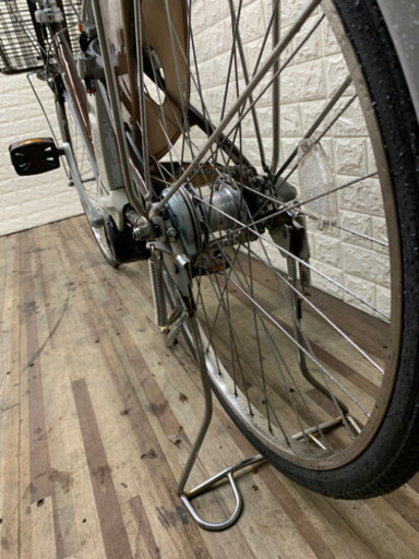ブリジストン　assista ブラウン　新基準　電動アシスト自転車