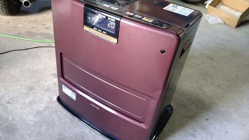 決まりました！①ファンヒーター 2014年製 中型上級機種 実働 CORONA ｺﾛﾅ FH-WX3614BY 3.6kw 木造～10畳 内部清掃＆メンテナンス済み 山形発