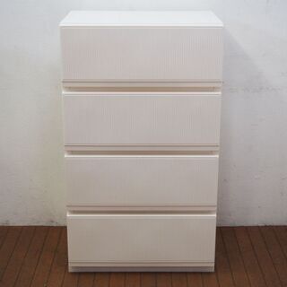 【美品】ＰＲＸスタイルケース６５０４深型 ホワイト プラスチック...