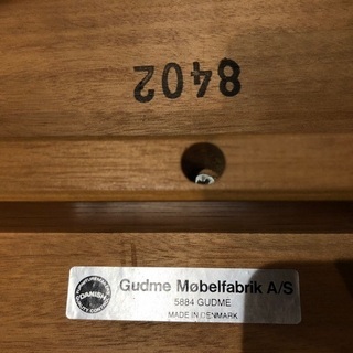 北欧ヴィンテージ家具 Gudme Mobelfabrik グドメ 伸長式 ダイニングテーブル 5884 北欧 家具 デンマーク 無垢材 エクステンション ビンテージの画像
