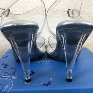 クリアヒール22.5cm  7399円→3000円の画像