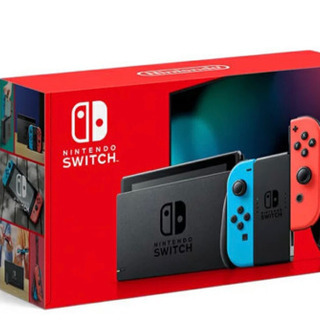 【新品未開封、延長保証三年付】 ニンテンドー スイッチ 本体 新モデル ネオンブルー ネオンレッド Nintendo Switch