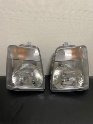 【美品】キャリイ トラック　ヘッドライト左右