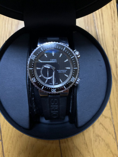 オリス　ダイバーズ　チタン　スモールセコンド　デイト