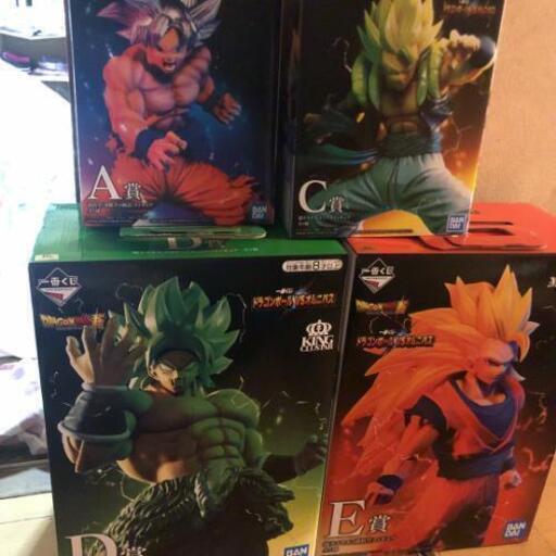 一番くじ　A賞　C賞　D賞　E賞　ブロリー