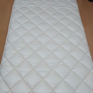 敷き布団☆軽量 収納 コンパクト 防ダニ 帝人 テイジン 生地 綿100% 日本製 アプロディーテ 寧々☆未使用の画像