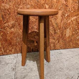 売約済み】Tripod stool “Tris” 無垢材 ナラ材 木製 スツール トリス