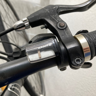 9変速　クロスバイクの画像