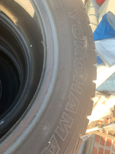 (売約)225/60R17 ヨコハマスタッドレス 16年製