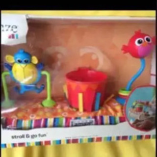 難あり‼️⭐︎Lamaze ベビーカー ストローラー・ファン ⭐︎新品の画像