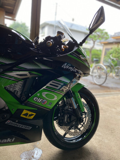 ZX6R 10000キロ　カスタム多数綺麗　屋内保管　純正部品有