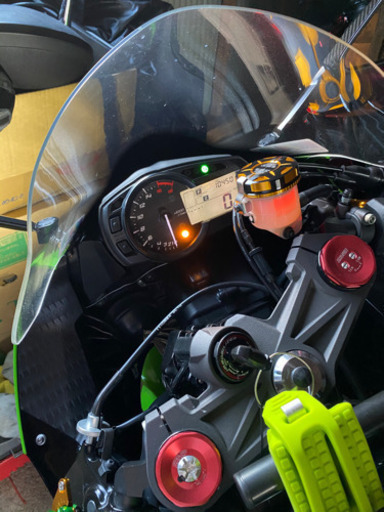 ZX6R 10000キロ　カスタム多数綺麗　屋内保管　純正部品有