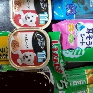 ドッグフードなどのセットの画像