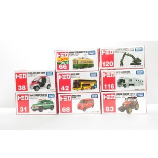 トミカ　８台セット（３１、３８、４２、６６、６８、１１６、１２０）　ＳＴＡＲＷＡＲＳ空箱付きの画像