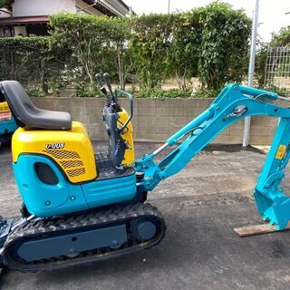 クボタ　U-008　マイクロミニ油圧ショベル　ユンボ　小旋回　倍...